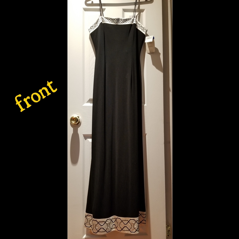 Strapless long dress